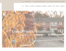 Tablet Screenshot of hearthstone-apts.com